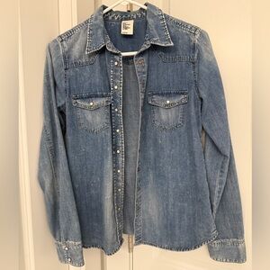 H&M Denim Button Up